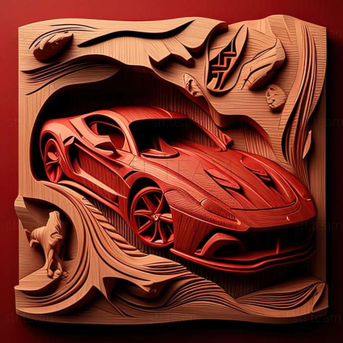 3D модель Гра Ferrari GT Evolution (STL)